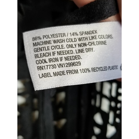 Hippie Boho Faux-Suede Fringe Festival Top Black Medium - Picture 9 of 9